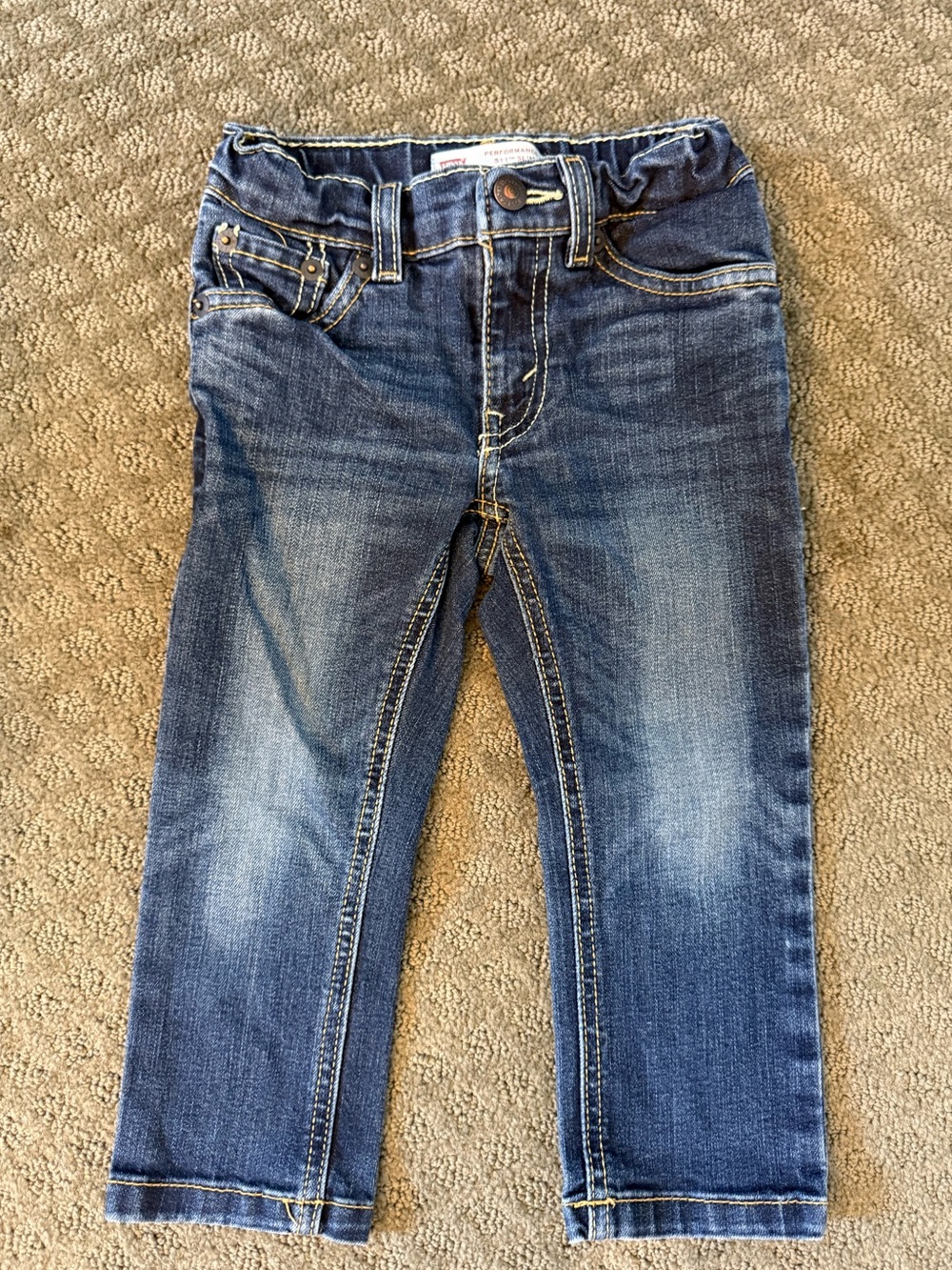 Levi's Navy Blue 2T Toddler Slim Jeans